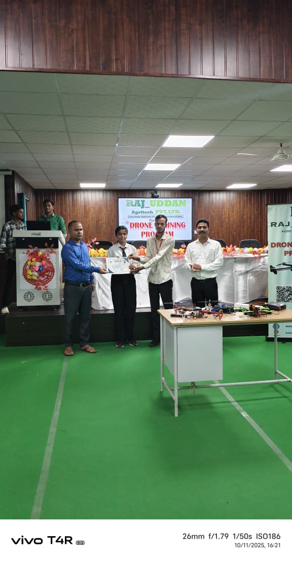 Student engagement in drone workshop